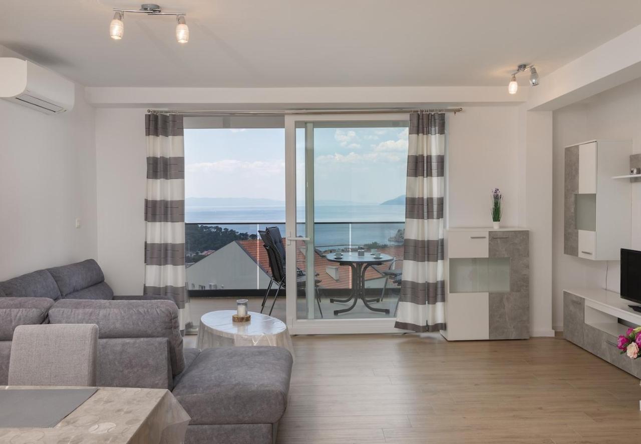 Apartment S&S Deluxe Makarska Bagian luar foto